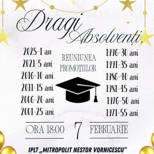 Întâlnirea cu absolvenții!